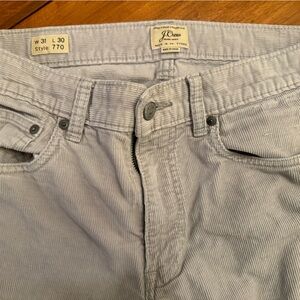 J Crew corduroy pants in great condition